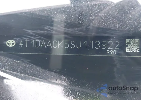 2025 Toyota Camry Xle from USA, damaged, VIN 4T1DAACK5SU113922